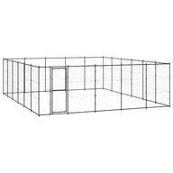 Budy dla psów - shumee Kojec zewnętrzny dla psa stalowy 36,3 m - miniaturka - grafika 1