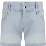 Spodnie i spodenki dla dziewczynek - Pepe Jeans London Szorty FOXTAIL | Regular Fit - miniaturka - grafika 1