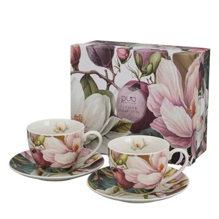 Zestaw 2 filiżanek Magnolie 270 ml - Filiżanki - miniaturka - grafika 1