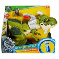 Jurassic World Imaginext Dinozaur T-rex + Figurka - Figurki dla dzieci - miniaturka - grafika 1