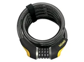 Zabezpieczenia do roweru - Onguard ZapiĘcie rowerowe doberman 8030 czarny ZAPIĘCIE DOBERMAN 8030 LINKA - miniaturka - grafika 1