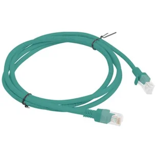 Lanberg Patch cord kat.5E 1.5M zielony PCU5-10CC-0150-G - Patchcordy - miniaturka - grafika 1