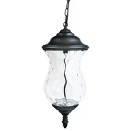 Lampy ogrodowe - Polux Lampa ogrodowa wisząca MARSYLIA AL833CHCWB 3x3W 6400K czarny wisząca >> DA (300850) - miniaturka - grafika 1