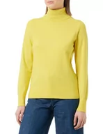 Swetry damskie - s.Oliver Sales GmbH & Co. KG/s.Oliver Damski sweter z długim rękawem, żółty, 40 - miniaturka - grafika 1