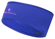 Apaszki i szaliki męskie - RONHILL Opaska na głowę do biegania PRISM HEADBAND cobalt/thistle - miniaturka - grafika 1