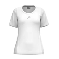 Koszulki i topy damskie - HEAD Club 25 Tech T-shirt damski, biały - miniaturka - grafika 1