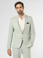 Garnitury - Finshley & Harding Męska marynarka od garnituru modułowego Mężczyźni Slim Fit zielony marmurkowy, 94 - miniaturka - grafika 1