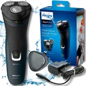 Golarki męskie - Maszynka Do Golenia Twarzy Brody Zarostu Golarka Philips Elektryczna Mocna - miniaturka - grafika 1