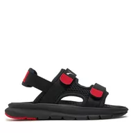Buty dla chłopców - Sandały Puma Puma Evolve Sandal PS 389147 01 PUMA Black-PUMA Wh - miniaturka - grafika 1