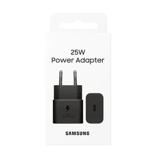 Ładowarka Sieciowa Samsung EP-T2510NBE PD 25W czarna - Ładowarki do telefonów - miniaturka - grafika 1