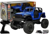 Zabawki zdalnie sterowane - LEANToys Auto Terenowe Zdalnie Sterowane 4x4 Amortyzatory 2.4G Niebieski - miniaturka - grafika 1