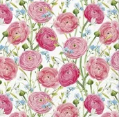 Folia, papier śniadaniowy, serwetki - Serwetki Symfonia lata 33x33cm 20szt - PAW - miniaturka - grafika 1