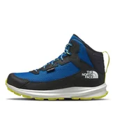 Buty dla chłopców - THE NORTH FACE Dziecięce Fastpack Hiker Mid Waterproof buty trekkingowe, Hero Blue/Tnf Black, 39, Hero Blue Tnf Black, 39 EU - miniaturka - grafika 1