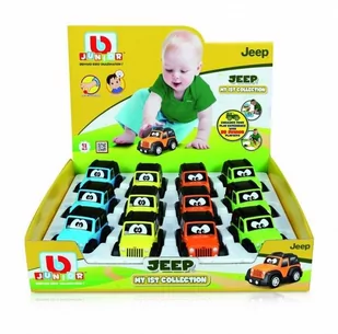 Bburago Junior Jeep Wrangler 3,5" 85100 - Samochody i pojazdy dla dzieci - miniaturka - grafika 1