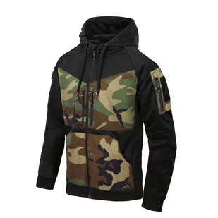 Helikon - Bluza z kapturem Rogue Hoodie - Woodland - BL-RHF-PO-0103A - Odzież taktyczna i umundurowanie - miniaturka - grafika 1