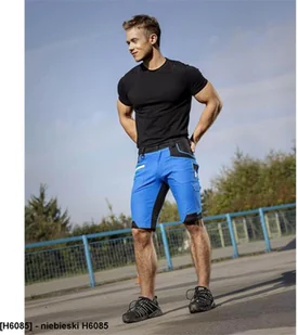 ARDON 4Xstretch H6085 - Szorty spodenki ARDON4Xstretch niebieskie 46 - niebieski H6085 52 - Spodnie sportowe męskie - miniaturka - grafika 1