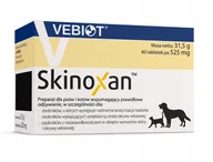 Suplementy i witaminy dla psów - VEBIOT Skinoxan 60 tabletek - miniaturka - grafika 1