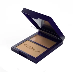 Claresa Duo Palette Creamy & Pressed kremowo-pudrowa paletka bronzerów do konturowania twarzy 01 More Sculpted 8,5 g - Bronzery i konturowanie twarzy Claresa Duo Palette Creamy & Pressed kremowo-pudrowa paletka bronzerów do konturowania twarzy 01 More Sculpted 8,5 g - Bronzery i konturowanie twarzy - miniaturka - grafika 1