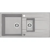 Zlewozmywaki - Deante ERIDAN ZQES513 szary - miniaturka - grafika 1