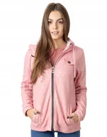 Bluzy damskie - Bluza Damska Ocieplana Futerkiem 57868 r M różowa - miniaturka - grafika 1