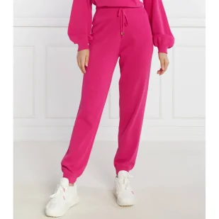 Pinko Spodnie dresowe | Regular Fit - Dresy damskie - miniaturka - grafika 1
