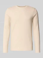 Koszulki męskie - Długa bluzka z okrągłym dekoltem - miniaturka - grafika 1