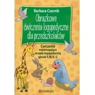 Pomoce naukowe - Harmonia Barbara Czarnik Obrazkowe ćwiczenia logopedyczne dla przedszkolaków - miniaturka - grafika 1