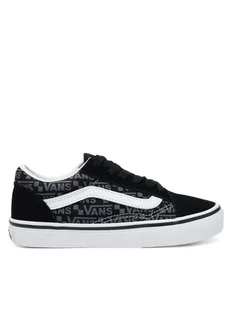 Vans Tenisówki Old Skool VN000CYVBLA1 Czarny - Buty dla dziewczynek - miniaturka - grafika 1