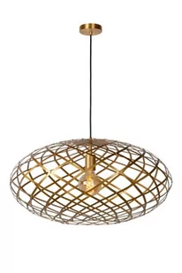 Lucide Wolfram 21417/65/02 lampa wisząca zwis 1x60W E27 złoty - Lampy sufitowe - miniaturka - grafika 1