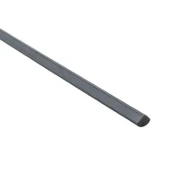 Panele ścienne i boazeria - Standers Profil ćwierćwałek pvc 2.6m 14x14 mm matowy antracytowy - miniaturka - grafika 1