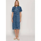Sukienki - Tommy Hilfiger Jeansowa sukienka - miniaturka - grafika 1