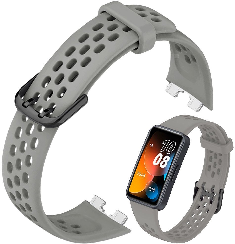 ChronSmarta Pasek ChronSmarta do smartband'a Huawei Band 8 / 9 / 10 Szary