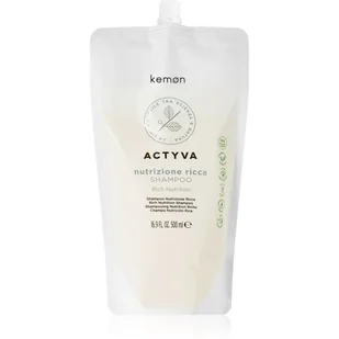 Kemon Actyva Nutrizione Ricca Szampon Intensywnie Nawilżający do Suchej Skóry Głowy i Bardzo Suchych Włosów 500ml - Szampony do włosów - miniaturka - grafika 1