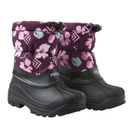 Buty dla dziewczynek - Śniegowce dla dzieci Reima Nefar deep purple - 24 - miniaturka - grafika 1