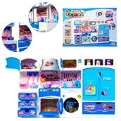 Zabawki AGD - Kuchnia duży zestaw mebelków dla lalek - niebieski - miniaturka - grafika 1