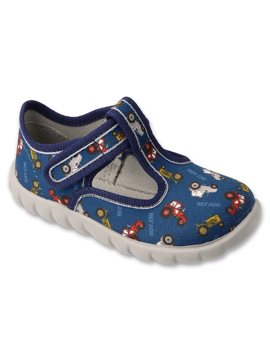 Chłopięce kapcie granatowe Befado r.22