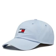 Czapki damskie - Czapka z daszkiem Tommy Jeans Tjw Heritage Cap AW0AW15848 Breezy Blue C1O - miniaturka - grafika 1