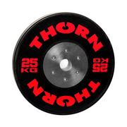 Pozostały sprzęt i akcesoria do ćwiczeń - Thorn FIT OBCIĄŻENIE TALERZ OLIMPIJSKI 25KG FIT TH-0065 - miniaturka - grafika 1