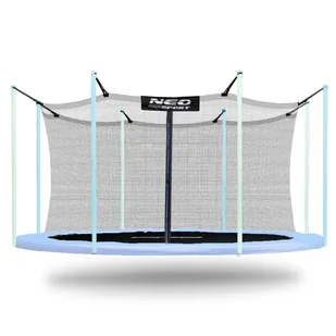 Neo-sport Siatka wewnętrzna do trampoliny 374cm 12FT 8sł 1361 - Akcesoria do trampolin - miniaturka - grafika 1