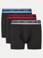 Majtki męskie - Reebok Komplet 3 par bokserek DARIAN - AW24 (3-pack) Czarny - miniaturka - grafika 1