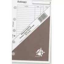 Antra Wkład do organizera M Zakupy ANTRA - Artykuły biurowe - miniaturka - grafika 1
