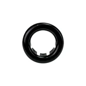 Akcesoria hydrauliczne - Rozetka umywalkowa czarna 25 mm Equation - miniaturka - grafika 1