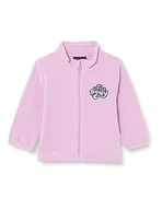 Kurtki i płaszcze dla dziewczynek - Bestseller A/S Dziewczęca kurtka polarowa NMFJALANA MLP CPLG, fioletowa Tulle, 110, Violet Tulle, 110 cm - miniaturka - grafika 1