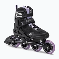 Rolki - Rolki damskie Rollerblade Macroblade 84 black/lavender - miniaturka - grafika 1