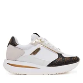 Sneakersy damskie - Sneakersy Guess FLPEG3 FAL12 Biały - miniaturka - grafika 1