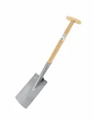 Łopaty i widły - AWTools AW00060 saperka z drewnianym trzonkiem 76 cm - miniaturka - grafika 1