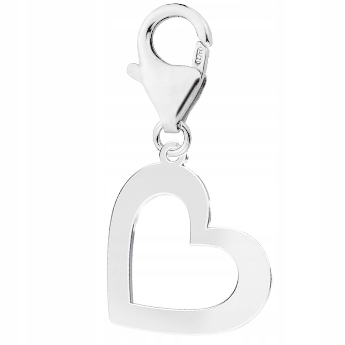Zawieszka Srebrna z Sercem Serduszkiem Puste Serce Serduszko SREBRO 925