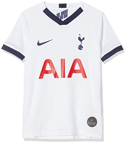 Nike Unisex dziecięca koszulka piłkarska Thfc Y Nk Brt Stad Jsy Ss Hm biały White/Binary Blue M