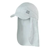 Czapki i chusty sportowe męskie - BUFF Czapka do biegania SAHARA PACK CAP tiho light grey - miniaturka - grafika 1