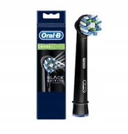 Końcówki do szczoteczek elektrycznych - Końcówka do szczoteczki Oral-B Cross Action EB50BK czarna - miniaturka - grafika 1